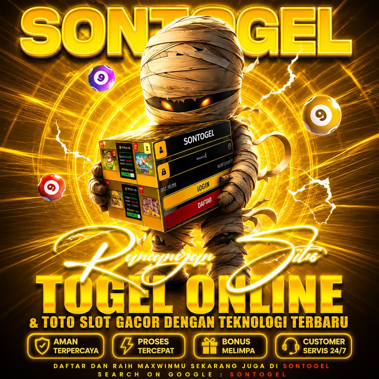 banner SONTOGEL ✈️ Situs Toto Togel Online & Link Toto Slot Gacor Resmi Terpercaya